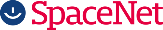 SpaceNet Logo mit Schriftzug
